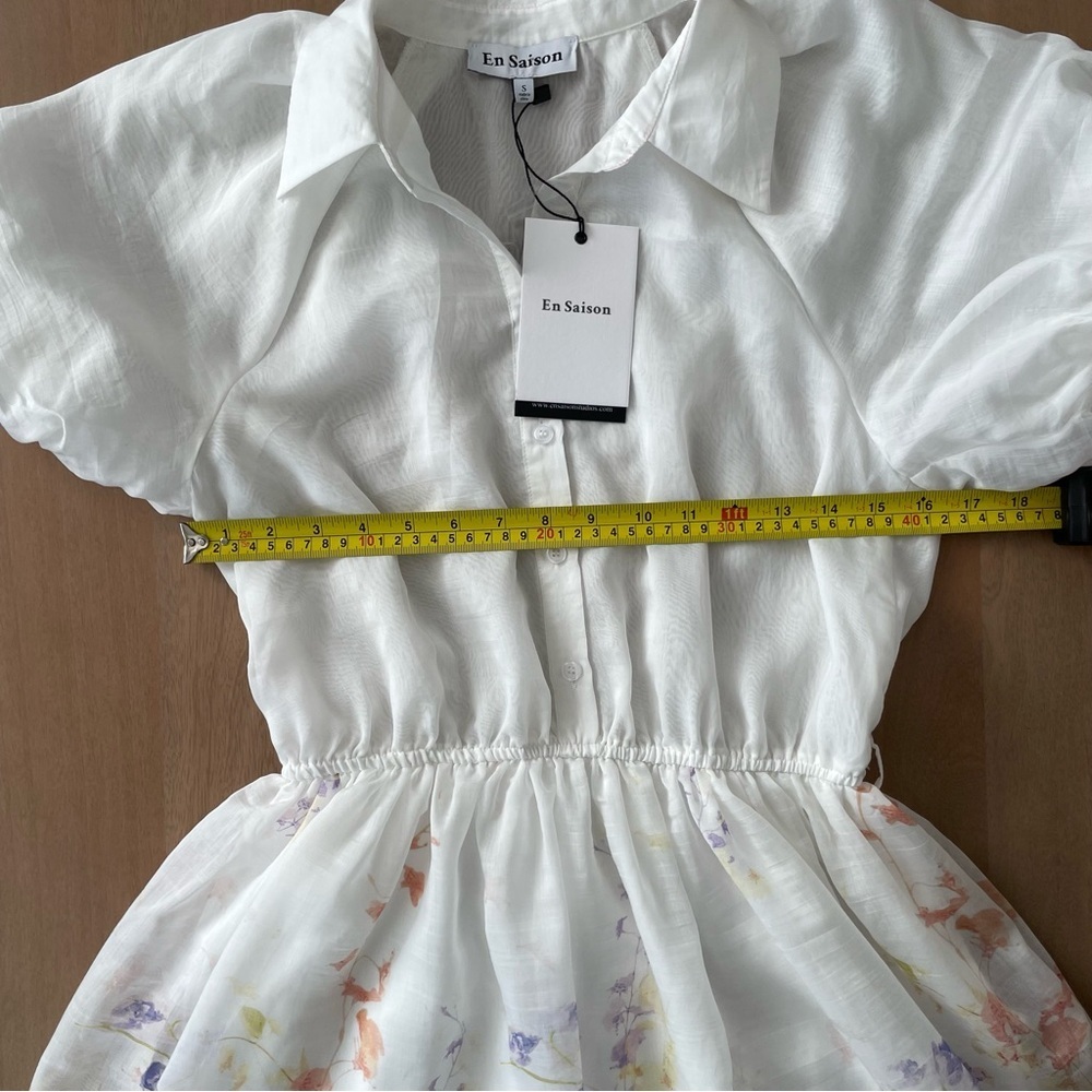 En Saison Taylorann Puff Sleeve Minidress - Picture 10 of 12
